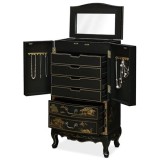 Asian Jewelry Armoire