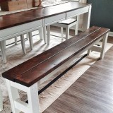 How To Build A Farmhouse Table And Bench