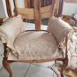 How To Reupholster Antique Arm Chair