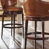 Leather Bar Stools With Back And Arms