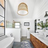 Modern Farmhouse Bathroom