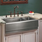 Stainless Steel Farmhouse Sink Double Bowl