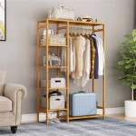 Bamboo Garment Rack