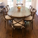 Oval Farmhouse Table