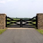 Rustic Farm Entry Gates