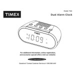 Timex Alarm Clock Manual